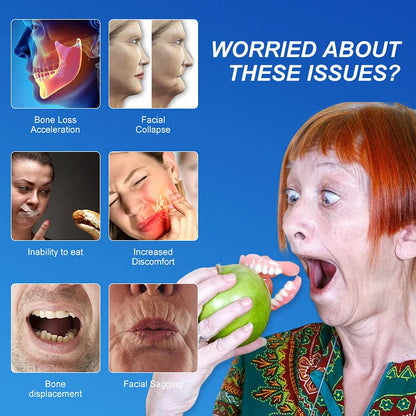 --Ends Today: 75% OFF! ⏰DarkFairy™ Medical Full Denture with Strong Suctiond Custom-Fit Full Functional Dentures🦷
