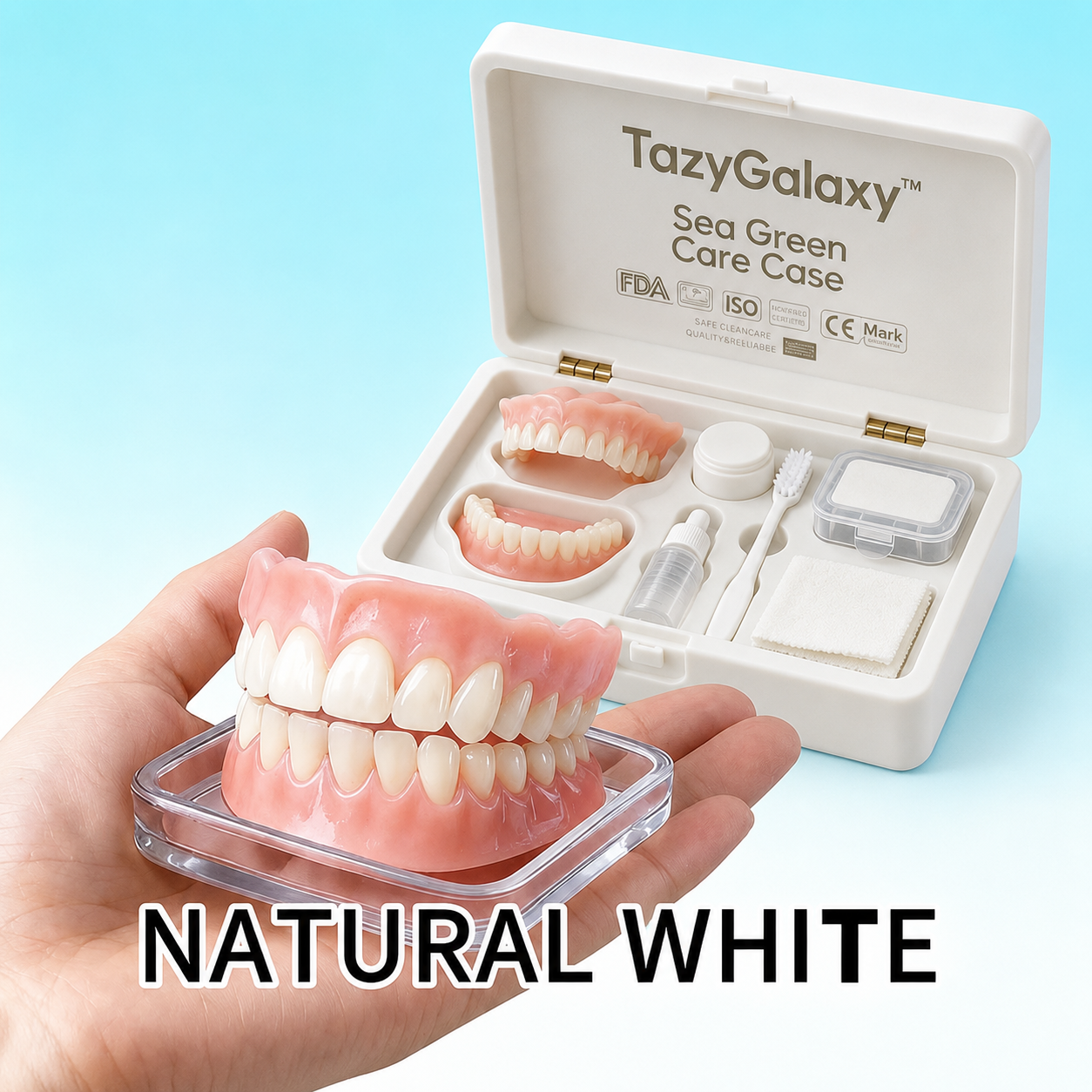 🔥TazyGalaxy™ Custom-Fit Dentures ⏰ ENDS TODAY   70% OFF | Smile with Confidence