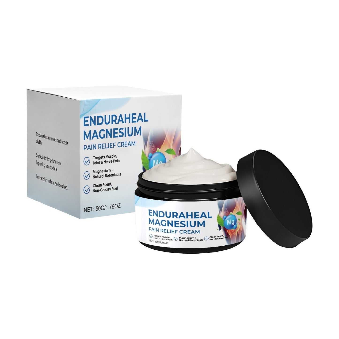 Fivroe™ EnduraHeal Magnesium Pain Relief Cream (Treats Arthritis, Neuropathy, Rheumatism, Sports Injuries & More)